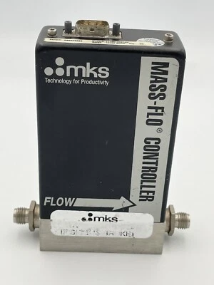 MKS MASS-FLOW CONTROLLER Model 1179A14CS1NV 10,000sccm/swage/NC/9pin/Viton/CO2 - Image 1 of 4