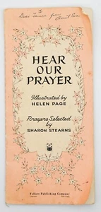 Hear Our Prayer - Sharon Stearns Illustrated Helen Page 1966 Paperback - Picture 1 of 10