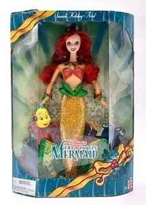 Disney's The Little Mermaid Puppe: Seaside Holiday Arielle, Mattel 29398 / NrfB - Bild 1 von 7