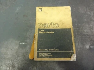Caterpillar CAT 14G Motor Grader Parts Manual SEBP1263 - Picture 1 of 7