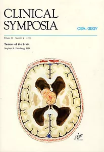 Tumors of the Brain Ciba CLINICAL SYMPOSIA Medical Booklet Frank Netter Art - Picture 1 of 1