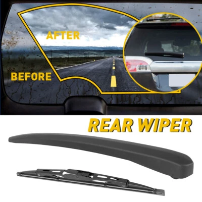 For 2010-2017 Chevrolet Equinox Rear Windshield Back Wiper Arm + Blade Kit E AAA - Image 1 of 4