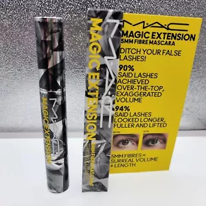 MAC Magic Extension 5mm Fibre Mascara Black FULL SIZE (0.37 oz/11 ml) New in Box - Picture 1 of 4