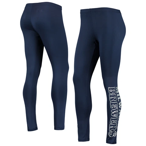 Women's G-III 4Her by Carl Banks Navy Milwaukee Brewers Stadium Lightweight Cover