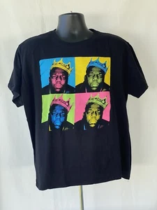 Notorious BIG Biggie Smalls T-Shirt Black Size 2XL - Picture 1 of 6