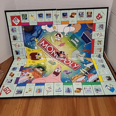 Monopoly Spongebob Game Game Board Only - Image 1 of 4