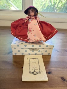 "Muñeca de 6"" A Sweet October Maiden Frozen Leg Nancy Ann libro de cuentos muñecas de colección #196" - Imagen 1 de 11