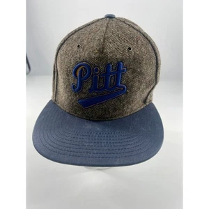 Zephyr Hat Wool Mens Adjustable Pitt Panthers Brown Blue Truckers Ball Cap New - Picture 1 of 7