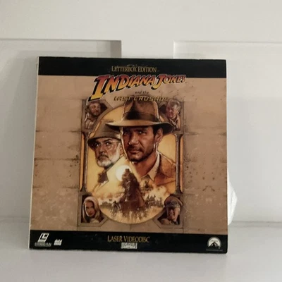 Indiana Jones and the Last Crusade (Laserdisc, Letterbox Edition) LV-31859-2L - Image 1 of 3