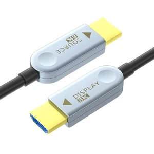8K HDMI 2.1 Fiber Optic Cable 25Ft in Wall High Speed 48Gbps HDMI Cord 8K60Hz... - Picture 1 of 7