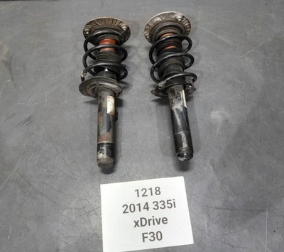 ✅12-15 OEM BMW F30 335 AWD Suspensión Delantera Izquierda Derecha Puntal Amortiguador JUEGO* Foto 1 de 4