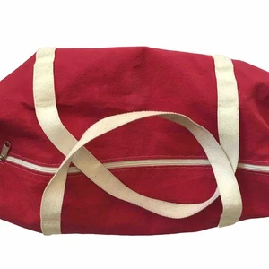 Vintage Augusta Sportswear Small Duffle Gym Workout Bag Tote 18” Red EUC VTG - Picture 1 of 9