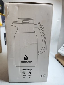 68 Unzen Edelstahl Thermo Kaffee Karaffe, Doppelwand Isolierte Isolierflasche, - Bild 1 von 3