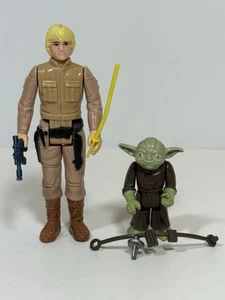 Vintage Star Wars Luke Skywalker Bespin Complete w/ Yoda & Belt 1980 Kenner - Bild 1 von 21