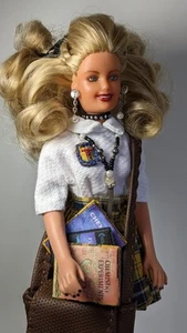 Vintage OOAK CLUELESS Style Maxie Doll In School Uniform For adult Collectors - Picture 1 of 24