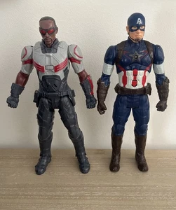 Marvel Titan Hero Series Falcon & Captain America 12" Talking Action Figure 2015 - Bild 1 von 3