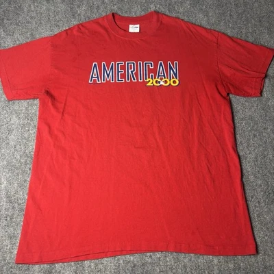 Vintage Cal Ripken Jersey T Shirt All Star Game 2000 MLB American League Men XXL - Imagem 1 de 4