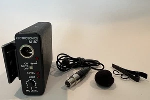 Lectrosonics M187 Wireless Microphone and Transmitter- Tested & Works! - Picture 1 of 6