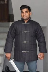THE Medieval Gambeson, Quilted gambeson, Medeival Renaissance Costume for men - Picture 1 of 12