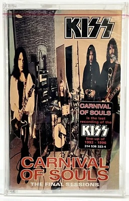 KISS "CARNIVAL OF SOULS" Cassette 1997 NOS Mint Factory Sealed Mercury PolyGram - Image 1 of 4