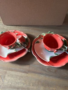 Fromone zwei wunderschöne Kaffeegedecke - Bild 1 von 8