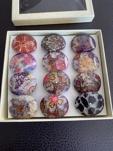 lucite rings lot of 12 new old stock rare - Picture 1 of 4