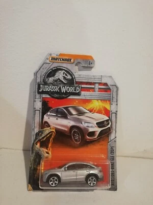MATCHBOX JURASSIC WORLD MERCEDES-BENZ GLE COUPE 1:64 3+ FMX23 MATTEL 2018 9/18 - Immagine 1 di 2