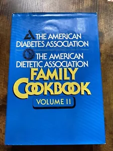 Vintage 1984 American Diabetes Association Family Cookbook Recipes Cook Book - Imagen 1 de 4