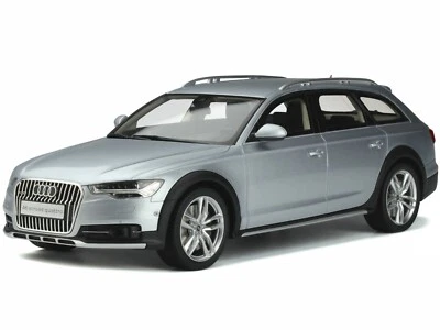 2019 AUDI A6 (C7) ALLROAD FLORET СЕРЕБРИСТЫЙ MET. 1/18 МОДЕЛЬ АВТОМОБИЛЯ GT SPIRIT GT354 - Изображение 1 из 4