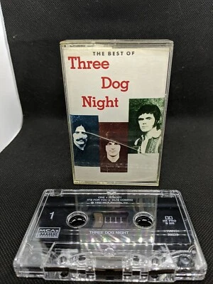THREE DOG NIGHT BEST OF Cassette Tape OG 1985 Compilation Classic Rock Rare - Image 1 of 2