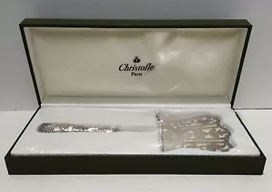 Christofle Paris Silver-Plated Asparagus/Cake Server Brand New in Package - Picture 1 of 8