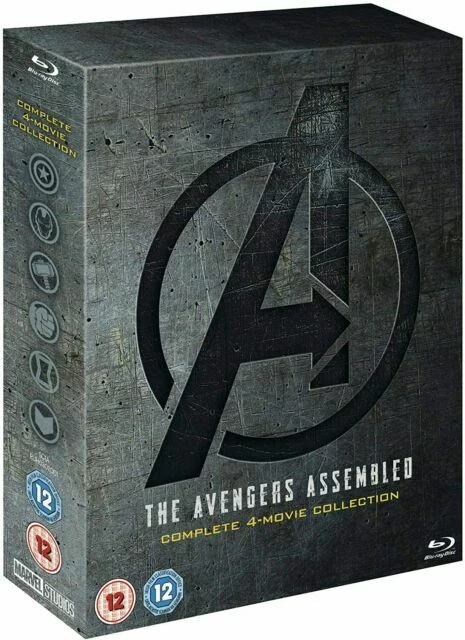 Avengers: 1-4 Complete Collection (Blu-ray Disc, 2019) by Walt Disney Studios - Image 1 of 1