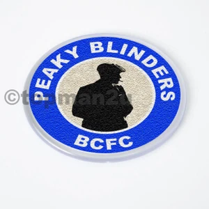 New Quality Round Acrylic Drinks Coaster Peaky Blinders BCFC, Blues - gift idea - Picture 1 of 1