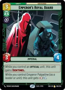 Star Wars Unlimited Guardia Reale dell'Imperatore 82 Scintilla della Ribellione Rara - Foto 1 di 1