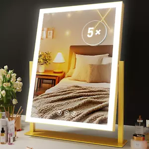 Makeup Vanity Mirror with Lights 17.2" Large LED Lighted Mirror, Hollywood Make - Picture 1 of 9