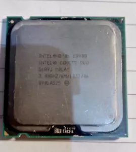 Intel Core 2 Duo E8400 SLB9J SLAPL 3.0GHz LGA 775 Dual-Core CPU Processors - Picture 1 of 1