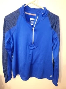 Chaqueta Energy Zone para mujer talla 10 XL cuarto cremallera azul velocidad Dri manga L - Imagen 1 de 24