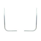 (2)- 1 1/2" Square 1/8" Thick Aluminum Boat Trailer Square Guide On Poles PAIR