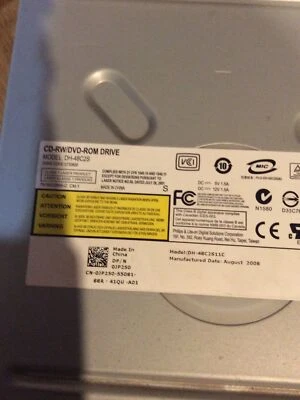 PHILIPS DH-48C2S CD-RW/16xDVD-ROM  DRIVE SATA JP250 Tested! Free Shipping! - Image 1 of 4