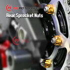 SPOKE6 Gold Rear Sprocket Nuts Kit For Honda CBR250R RA 11 12 13 14 15 16