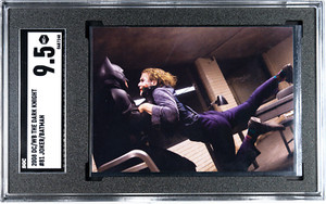 2008 DC/WB The Dark Knight JOKER SGC 9.5 Mint + Pop 1 Heath Ledger RC #81 Batman