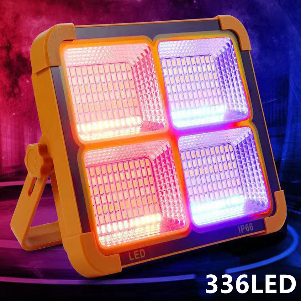 100W COB LED Akku Strahler Arbeitsleuchte Baustrahler Handlampe Flutlicht - Bild 1 von 4