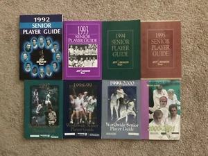 1990’s Collection of ATP SENIOR Tour Tennis Media Guides Other Years Available - Picture 1 of 1