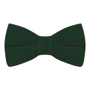 Luxury Dark Green Velvet Bow Tie