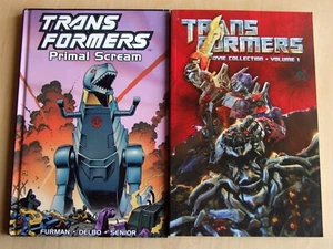 Transformers Primal Scream HC (Marvel Titan) & Movie Collection TPB (IDW) - Imagen 1 de 12