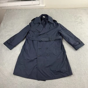 DSCP Jacket Mens 46S Defender Trench Coat Belt Defense Logistics - Picture 1 of 12