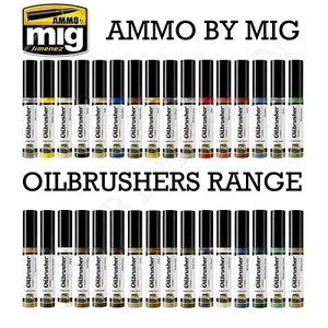 AMMO by Mig OILBRUSHERS gama completa envío rápido (elige tu color) - Imagen 1 de 44