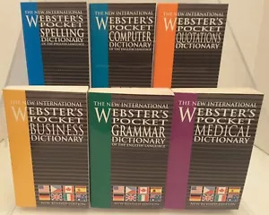 Das neue internationale Websters Taschenwörterbuch 6er Set Taschenbuch Bücher - Bild 1 von 3