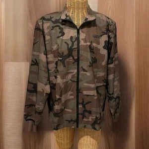 Hurley Men’s Daybreak Full Zip Windbreaker, Color: Camo, Water Repellent, Size M - Picture 1 of 9