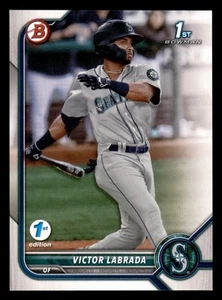 2022 Bowman 1st Edition Victor Labrada #BPPF-150 1st Seattle Mariners - Picture 1 of 2